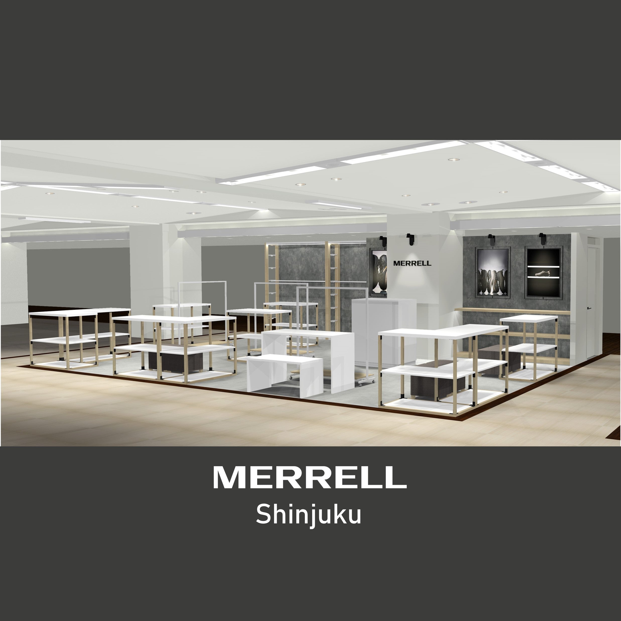 『MERRELL京王百貨店新宿店』新店舗のご案内