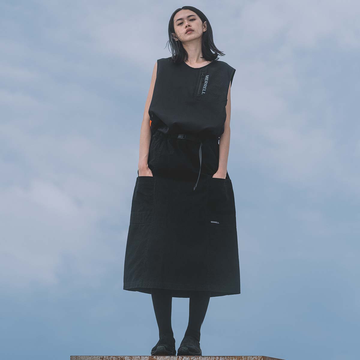 STRETCH FLEECE VESTストレッチ フリース ベスト［ユニセックス