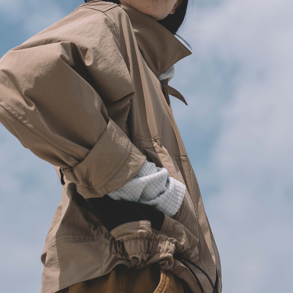 BASKET POCKET SHIRT JACKET<span>バスケット ポケット シャツ ジャケット［ユニセックス］</span>