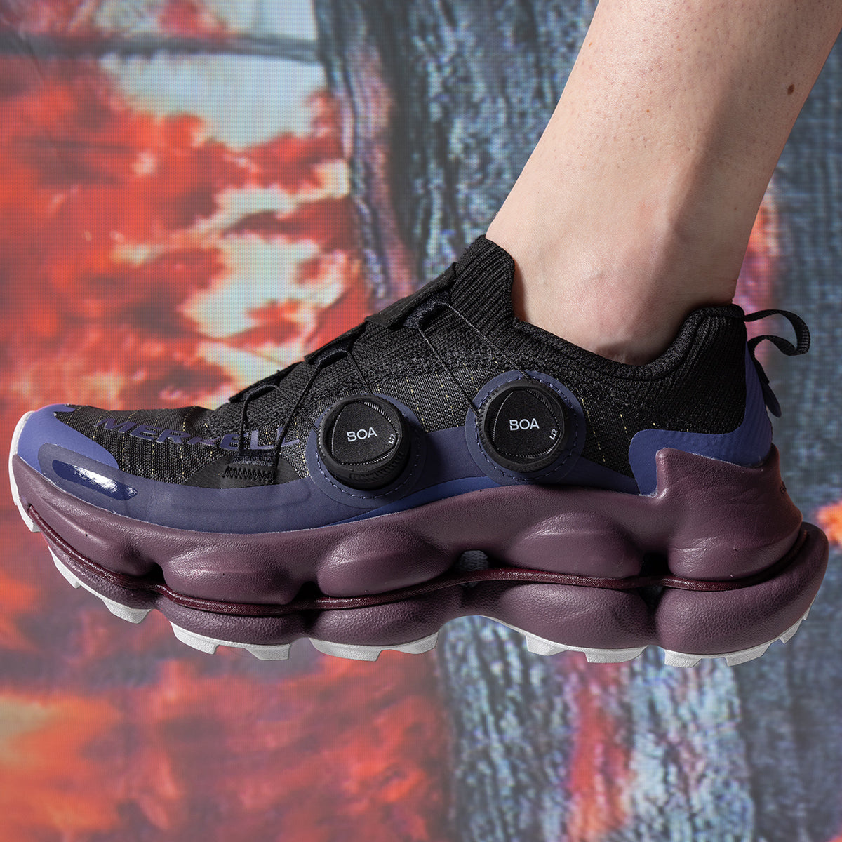 #カラー_BLACK/OXBLOOD ブラック/オックスブラッド