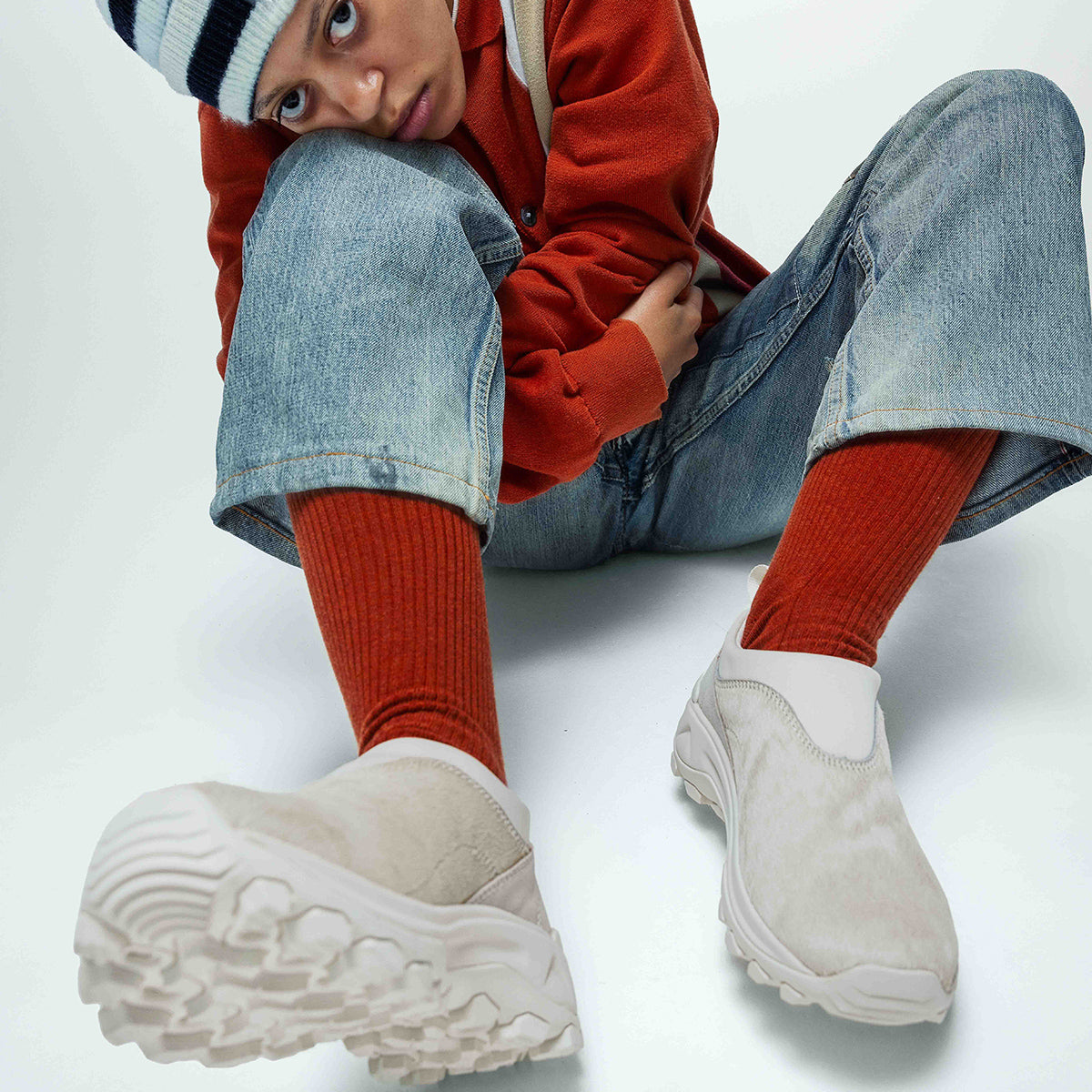 WINTER MOC 3 CH［1TRL］ウィンター モック 3 カウハイド［ウィメンズ