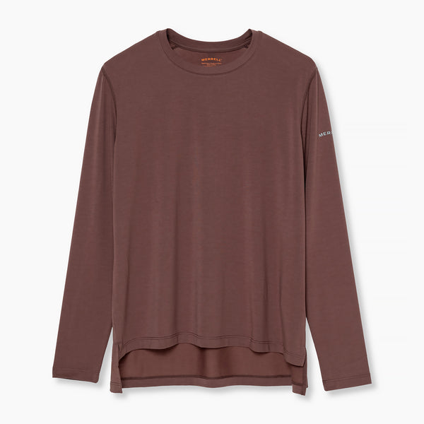 PERFECT TENCEL™ LS TEEパーフェクト テンセル™ ロングスリーブ ティー［ウィメンズ］ – MERRELL 公式オンラインストア