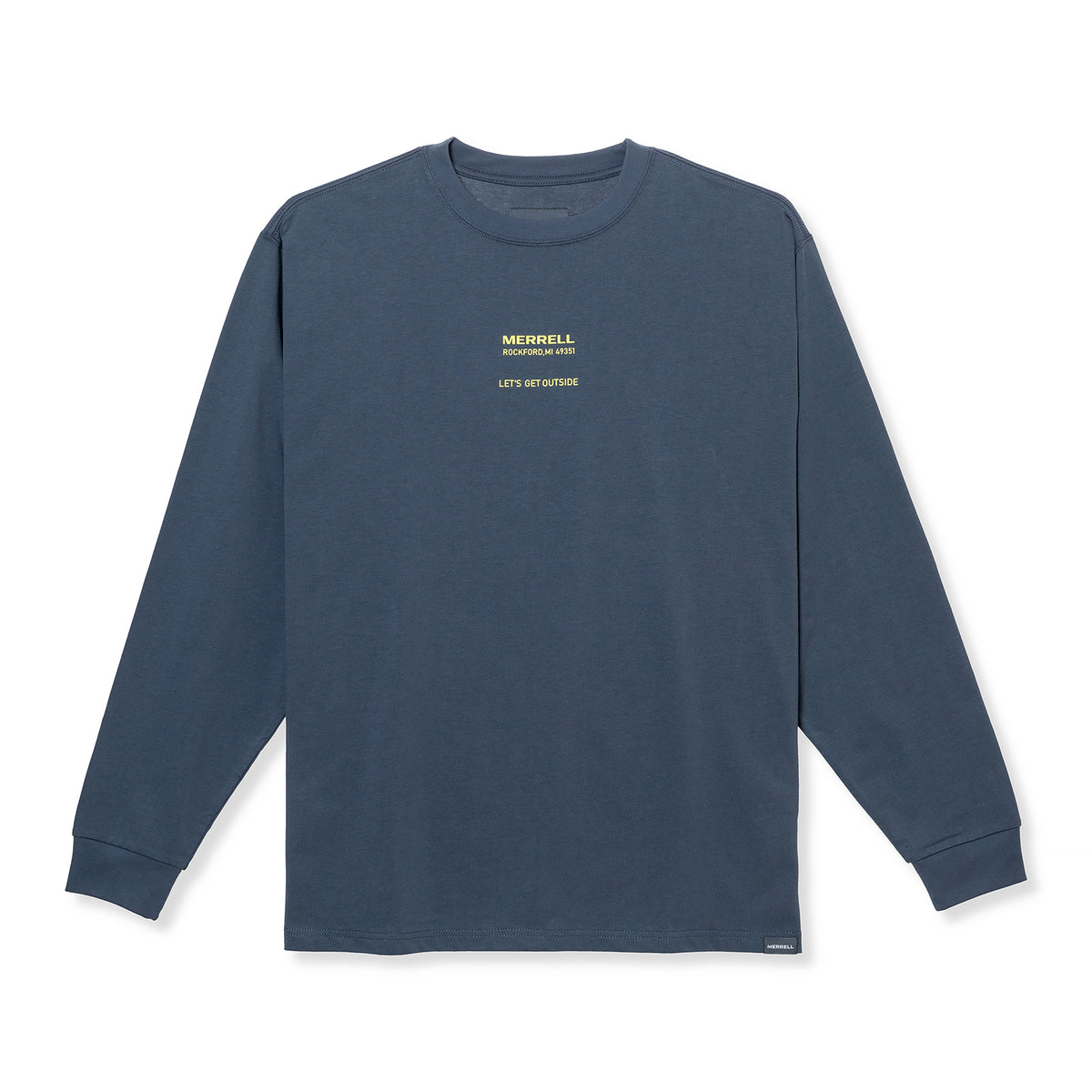 MERRELL COTTON LS TEEメレル コットン ロングスリーブ ティー［ユニセックス］ 4