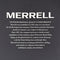 MERRELL HISTORY TEE<span>メレル ヒストリー ティー［ユニセックス］</span>