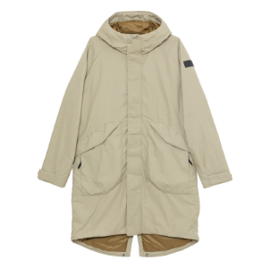 Merrell Japan Capsule FALL WINTER 2021 MIDWEIGHT SYNTHETIC INSULATED PARKA CHINCHILLA